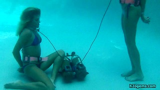 onderwater adem vasthouden en adem spelen