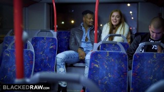 Two Beauties Fuck Giant BBC On Bus!