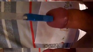 Fuck Dick Device Rod 10mm 20cm Dans La Bite Zoom Webcam Incroyable Insertion