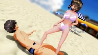 Mmd-serie: Ballbusting (ondersteun Boko877 op Patreon)