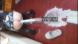 1灌肠菊花喷奶