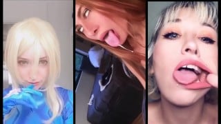 Ultime Ahegao Cosplay Tiktok Girls Comp hentai Ahegao Teen pornrap