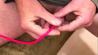 Only deep sounding will make his cock cum hard