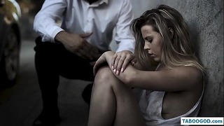 Homeless girl found someone who can take care of her in every way