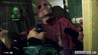 Horrorporn Zombie Επαγγελματίας έφηβος τρόμου