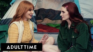 Older Time – Lesbian Camping Trip Tribbing With Lacy Lennon & Aria Carson