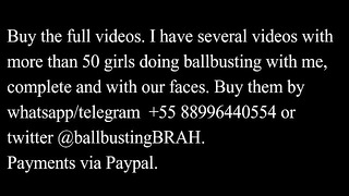 Ballbusting Brah – Ebony Ballbusting for Money (preview Model 57)
