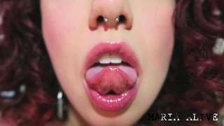 Maria Alive – Pov, fetiche de la lengua – Teaser