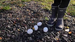 Botas de Borracha Temporada | esmagar ovos