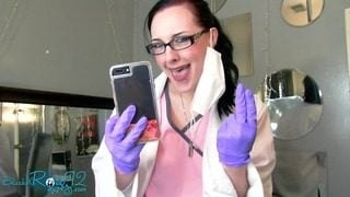 Abused By Sexy Doctor- Glasses Femdom Laughs and Gives You Sph Treatment