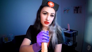 Enfermeira Luva Médica Masturbação Glovejob – Pov – Sph