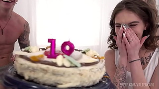 Dp Bella kasırga Sevgilim melek – Gerçek Doğum Günü – Kesintisiz Assfucked – anal Psycho Teen