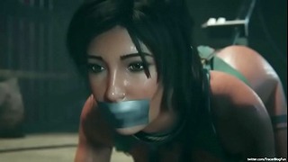 Lara Croft БДСМ прецакани и кремави 2020 г