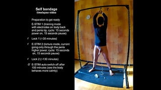 Timelapse Self Bondage Video 02