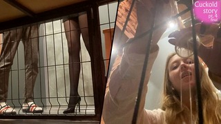 Cuckolds Traum-POV-Frau wird gefickt, du bist im Käfig unter dem Bett-Trailer