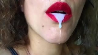 Cum In My Mouth Slowmo Spit Destroy Make-Up
