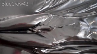 Femboy Totally Enclosed Trapped In A Latex Vacuum Bed From Head To Toe