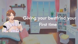Deinem besten Freund das erste Mal schenken – Asmr-Rollenspiel