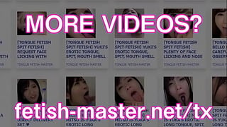 Japanese Asian Tongue Spit Face Nose Licking Sucking Kissing Handjob Fetish – More At Fetish-Master.net