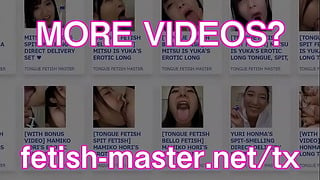 Japanese Asian Tongue Spit Face Nose Licking Sucking Kissing Handjob Fetish  – More At Fetish-Master.net