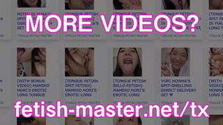 Japanilainen aasialainen sylkeä kasvot nenä nuoleminen imeminen suuteleminen käsityöfetissi – lisää osoitteessa Fetish-Master.net