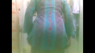 Muslim Wife In Bathroom 1