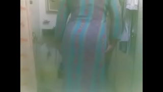 Muslim Wife In Bathroom