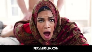 Pervmuslim – Virgin Muslim Stepsister In Hijab Fucks Stepbrother- Maya Farrell