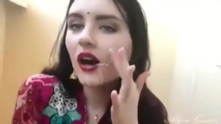 Sloppy Spitting Blowjob By Red Lips Beautiful Babe