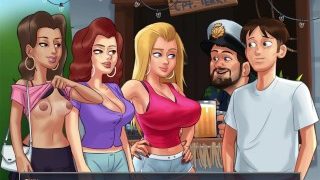 Summertime Saga 59 – Mine venner viser mig deres bryster i bytte for penge – Gameplay