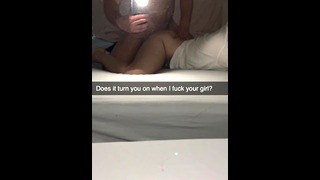 Cheating Girlfriend Fucks Guy After Night Out Snapchat Cuckold