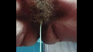 Oma Met Harige Kut Plast