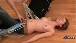 Bondage Teen To Cum