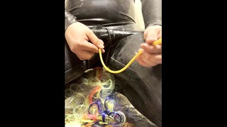 Catheterization And Pony Tail Plug