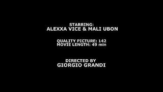 Dap And Squirt, Alexxa Vice & Mali Ubon, Anal Fisting, Dap, DP, Gapes, Buttrose, Squirt Drink, Creampie Swallow