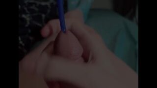 Deep Sounding Session Makes My Throbbing Cock Leak & Cum Hard Jessica Bloom