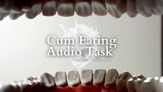 Femdom CEI Tasks: 13 Different Audio Cum Eating Instructions On My Free Only Fans /Goddessnikkikit