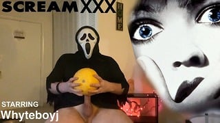 Ghost Face Fucks Pumpkin For Casey Becker On Halloween!! Scream Xxx Parody