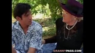 Granny Seduces Young Guy