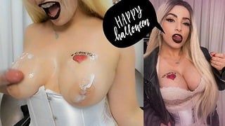 Halloween – Noiva Do Chucky Punheta Guiada Gostosa Porno Terror Comandando A Sua Punheta