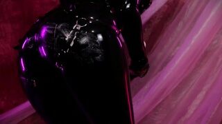 Latex Rubber Catsuit Compilation Video By Milf Fetish Model Arya Grander