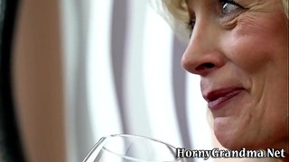 Mature Granny Creampied
