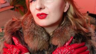 My New Red Leather Gloves Close Up Fetish Video With Arya – Asmr Relax Sounding