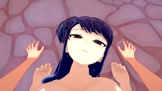 POV Fucking Komi San Pussy So Hard She Screams Missionary Hentai Komi San Cant Communicate
