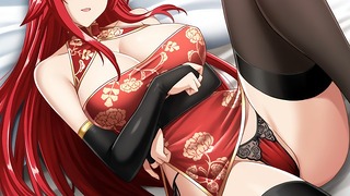 Rias Chastises You For Cheating! Hentai JOI Femdom, CBT, Prostate Play, Cum On Time