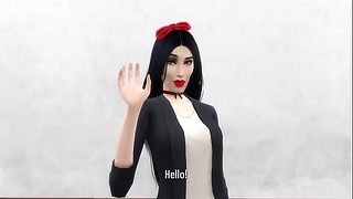 Saw – A Sims 4 Horror Porn Parody With English Subtitles