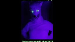 Scary Werewolf Predator Rollespil Preview - Mask Fetish BBW
