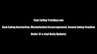 Seduced Into Eating Your Own Cum CEI