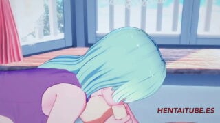 Seven Deadly Sins Hentai – Eliza Handjob And Blowjob – 3D Hentai