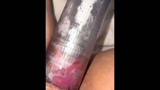 Slow Mo Pumped Pussy